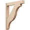 Ekena Millwork 6-in W x 32-in D x 40-in H Funston Block Rough Cedar Woodgrain TimberThane Outlooker, Primed Tan OUTUR060X32X40FST44RCPR - alternate 1